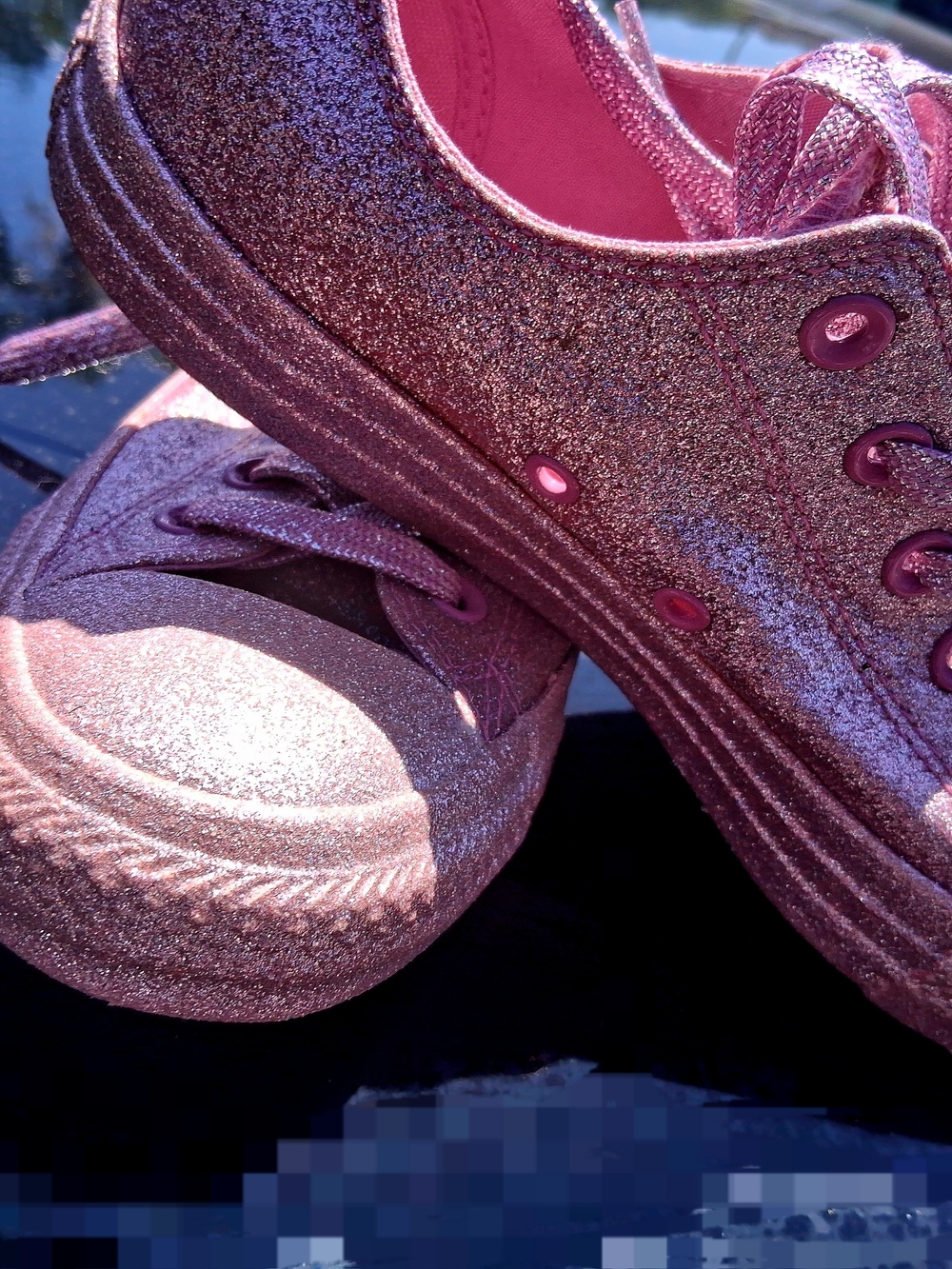 Glitter All Star CONVERSE - Pink